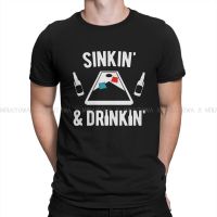 Sinkin And Drinkin Cornhole Essential Graphic Tshirt Meme Style Streetwear Casual T Shirt Men Tee Special Gift Clothes