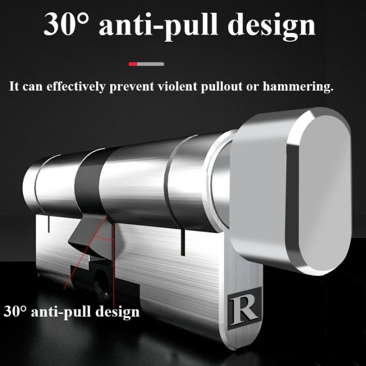 ล็อคประตูทรงกระบอกกันขโมยทรงกระบอกตัวล็อคล็อคประตูคุณภาพสูงมาตรฐานยุโรปล็อคประตูล็อคประตูทางเข้ากลางแจ้ง