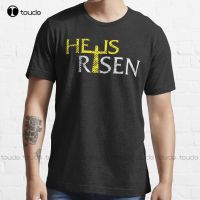 He Is Risen Easter T Shirt High Quality Cute Elegant Lovely Kawaii Cartoon Sweet Cotton Tee Shirts Streetwear XS-6XL