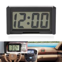 ☬❀✣ Mini Car Clock Auto Car Truck Dashboard Time Convenient Durable Self-Adhesive Bracket Vehicle Electronic Digital Clock For Car