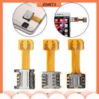 COVETX ใช้ได้จริง TF DIY สล็อตซิมไฮบริด ซิมการ์ดแบบคู่ สำหรับไมโคร SD Extender นาโน คาโต้