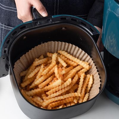 hot【cw】 Paper Air Fryer Baking Oil-proof And Oil-absorbing Barbecue Plate Food Oven Disposable Pan