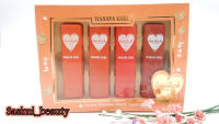 HASAYA GIRL Mousse Matte Lipstick 4เฉดสีภายในเซต ลิปสติกเนื้อมูส สีชัด เนื้อบางเบาสบาย