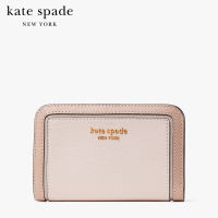 KATE SPADE NEW YORK MORGAN COLORBLOCKED COMPACT WALLET K8965 กระเป๋าสตางค์