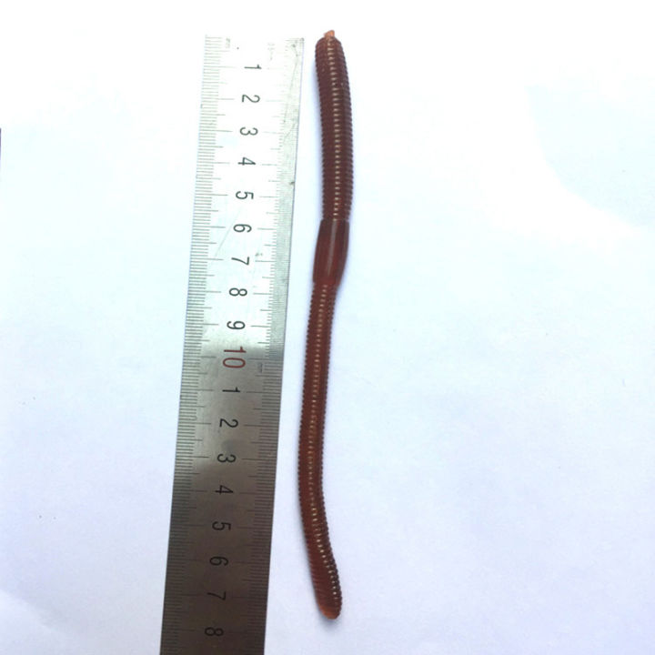 laogeliang-18-ซม-5g-จำลองแมลงรุ่น-tpr-กาวนุ่มสัตว์เล็กชื่อเล่นยาวไส้เดือนหลอกหนอนแดงเหยื่อ