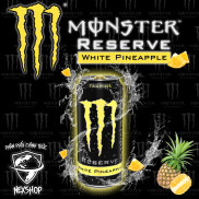 Nước Tăng Lực Monster Energy Reserve White Pineapple Đen Vàng