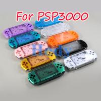 1ชุดสำหรับ Sony PSP3000 PSP 3000มีหลายสีเคสแบบเต็มปลอกชุดมีปุ่มอะไหล่ทำในประเทศจีน