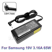 19V 3.16A 65W 3.0*1.1 AC แล็ปท็อปไฟ R อะแดปเตอร์สำหรับ ATIV Book 7 NP740U3E 13.3 AD-6019P PA-1600-66 CPA09-004A