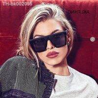 ☃ Vintage Oversize Square Sunglasses Luxury Brand Black Leopard Big Frame Sun Glasses Female Shades Coulos