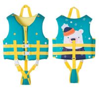 Childrens New Neoprene Life Jacket Boys And Girls Swimming Pool Learning To Swim Sunscreen Buoyancy Childrens Safety Vest 2022  Life Jackets