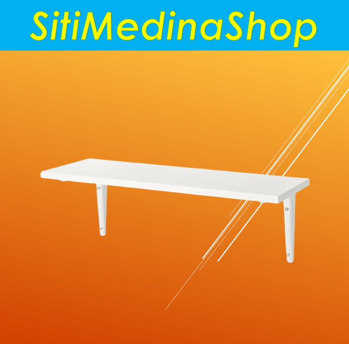 IKEA BURHULT/SIBBHULT Wall Shelf Rack Dinding Para Lazada