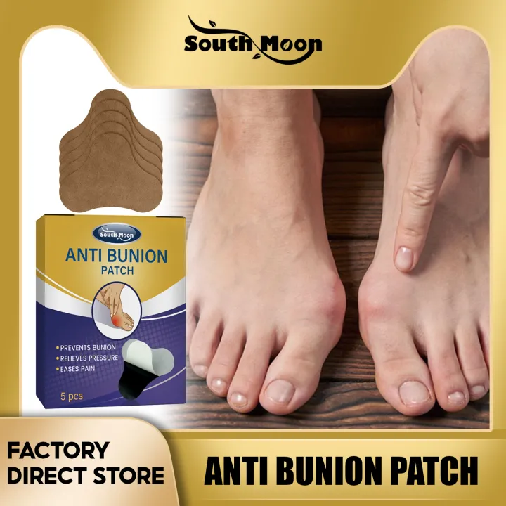 South Moon Anti Bunion Patch Bunion Treatment Ointment Toe Joint Pain Relief  Gout Stiffness 20g Treat Arching Limb Cream Pain Anti-infl(5pcs) | Lazada PH