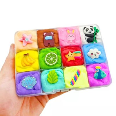 23New New 6/12 Colors Hot Slime Kit Stress Relief Toy For Kids Antistress For Children Educational Toys Poopsie Slime Slimee Patch