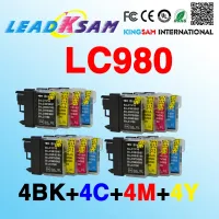 【❗】 Sign In Productions 4ชุด Lc980 Lc1100 Lc990 Lc38ตลับหมึก Lc39สำหรับ290c 490cw Mfc-250c J615w 6490