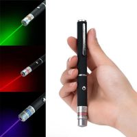 ๑ 650nm 5mw Red Green Blue-Violet Light Pen Sand Table Pointer Pen For Office School Presentation Tease Cat Dog Highlighter Pens