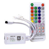 SP511E WIFI Full สี Double Head กับ38Key WS2811 WS2812 RGB Controller สมาร์ทโฟน APP ควบคุมเพลงควบคุมรีโมทคอนโทรล Dimming ควบคุมความเร็วสวิทช์ LED