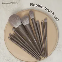 Supermom | Rookie Brush Set (ชุดแปรงขนสังเคราะห์ ด้ามเรซิ่น จำนวน 10 ด้าม)