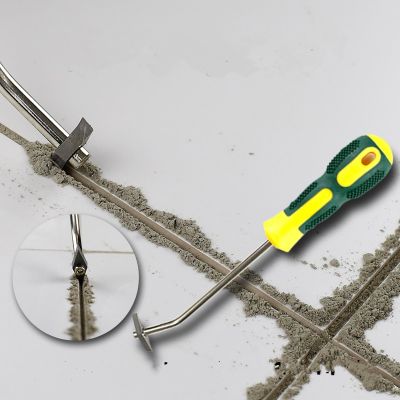 Professional Ceramic Tile Grout Remover Tungsten Steel Tiles Gap Cleaner Drill Bit for Floor Wall Seam Cement Cleaning Hand Tool