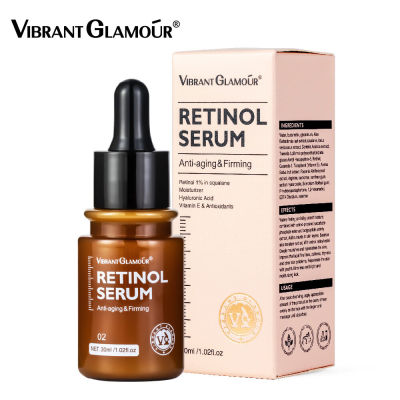 VIBRANT GLAMOUR ลดสูงสุด 30% Retinol facial serum เรตินอล เอสเซนส์บำรุงผิวหน้า ต่อต้านวัย