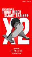 ThinkRider X2 Smart Trainer 2022 เทรนเนอร์ฟังก์ชั่นครบจบในตัวเดียว แถมฟรี!! เฟือง11สปีด 11-28 รับประกัน1ปีเต็ม