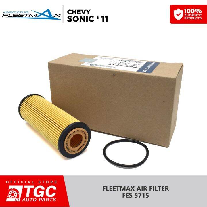 Fleetmax Oil Filter Chevrolet Sonic A/T 2011 2017 FES5715 1pc Lazada PH