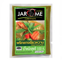 สินค้ามาใหม่! จะโหรม พริกแกงเขียวหวาน 100 กรัม JAROME Green Curry Paste 100 g ล็อตใหม่มาล่าสุด สินค้าสด มีเก็บเงินปลายทาง