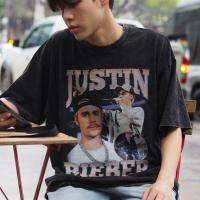 9mpo //HOMEBOY.V BIEBER เสื้อยืดผ้าฟอกโอเวอร์ไซส์!เป็นผ้าคอตตอน 100% ซักแล้วไม่หด ใส่สบาย ไม่ร้อน