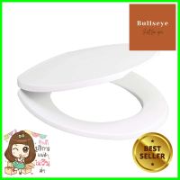 ฝารองนั่งพลาสติก AMERICAN STANDARD TF-4800000-WT สีขาวPLASTIC TOILET SEAT AMERICAN STANDARD TF-4800000-WT WHITE **บริการเก็บเงินปลายทาง**