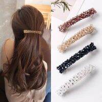 [hot]卍♟№  Korean Hairpins Hairgrips Rhinestone Barrettes Hair Accessories Grips 헤어핀