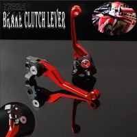 มือจับคลัตช์เบรกจักรยานสกปรกเจาะระบบ CNC สำหรับรถมอเตอร์ไซด์ฮอนด้า CRF250R 2007-2018 2017 2016 2015 2014 2013 2012 2011 2010 2009