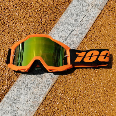 แว่นตาสกี100% Mens Motorcycle Offroad Racing Goggles Protection Outdoor ATV MX Glasses High Quality Windproof UV Helmet