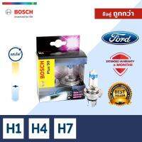 [ซื้อคู่ถูกกว่า!] BOSCH หลอดไฟหน้ารถยนต์ ขั้ว H1 H4 H7 รุ่น Plus90 12V/55W1 ชิ้น สำหรับ Ford ฟอร์ด Eco sport Escape Everest Fiesta Fiesta V VI Focus c-max Focus II Fusion Ranger