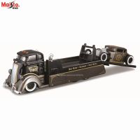 Maisto 1:64 COE Flatbed 1929 Ford Model A Design elite transport Die-casting car model collection gift toy Die-Cast Vehicles