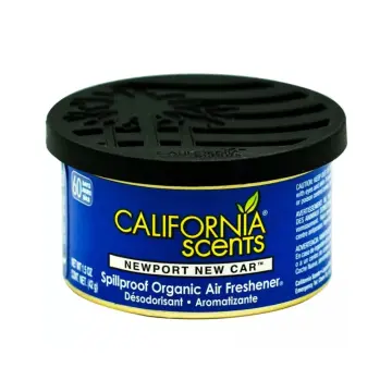California Scents California Car Scents, Car Air Freshener & Fragrance,  Long-Lasting Fresh Scents, 1.5 oz. Cans 12 Count