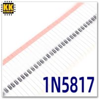 100ชิ้น/ล็อต1n5817 Schottky Diode Do-41