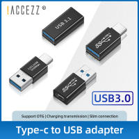 !ACCEZZ USB C OTG Adapter Type C Male To USB 3.0 Female For Macbook Pro Air Samsung S20 S10 Huawei Type-C OTG Cable Converter