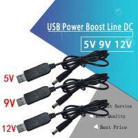 OKDEALS 3ชิ้นทนทาน DC 5V ถึง12V/9V WiFi ไปยัง Powerbank สายตัวแปลงเพิ่มสาย USB Step-Up Cord