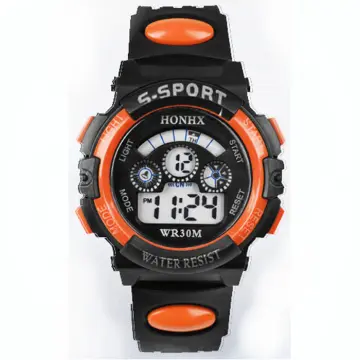 boys orange watch