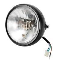 ไฟหน้ามอเตอร์ไซค์ไฟฟน้า Led สำหรับหลอดไฟหน้ารถมอเตอร์ไซค์ Led 5.75in