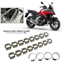 New Motorcycle Exhaust Muffler Pipe Heat Shield Cover Heel Guards Protection Fit For Honda NC750X NC700S CB500X CB650R CRF1000L