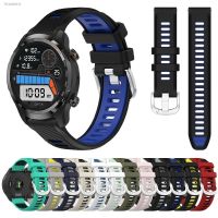 ✑✶♘ Sports Silicone Strap For TicWatch GTW Band Pro 3 Ultra GPS/GTX/S2/E2/E3/GTH Quick 20 22mm Breathable Wrist Wristband Accessorie