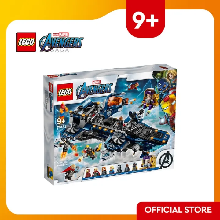 lego 76153 marvel avengers helicarrier