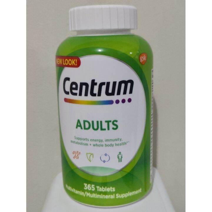 Centrum Adult Multivitamin 425 tablet multi mineral supplement vitamin unisex immunity energy