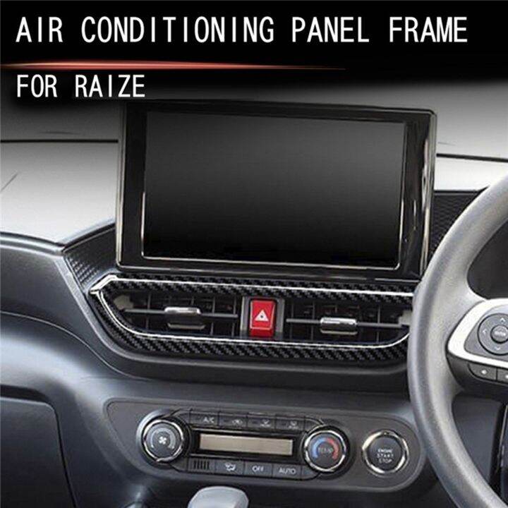 huawe-bright-black-car-interior-dashboard-center-console-air-vent-a-c-outlet-frame-cover-trim-for-toyota-raize-gr-2020-2022