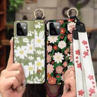 Soft Case armor case Phone Case For MOTO G Power 5G 2023 Original ring sunflower Anti-dust Wrist Strap painting flowers