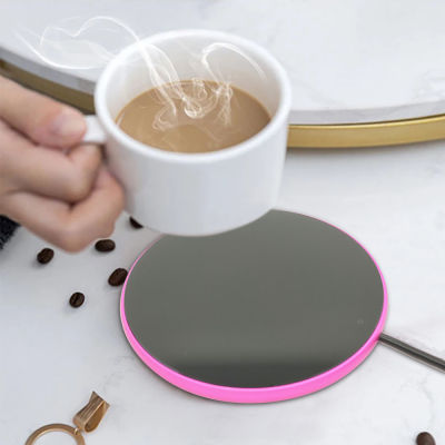 2021USB Coffee Mug Cup Warmer for Home Office Desktop Coaster Warmer With Indicator Light Switch Milk Tea Water USB Heating Cup Pad