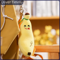 [Oliver Timmy] ของเล่นตุ๊กตากล้วยใหม่ตุ๊กตาตุ๊กตาตุ๊กตาพวงกุญแจวันหยุดของขวัญคริสต์มาส