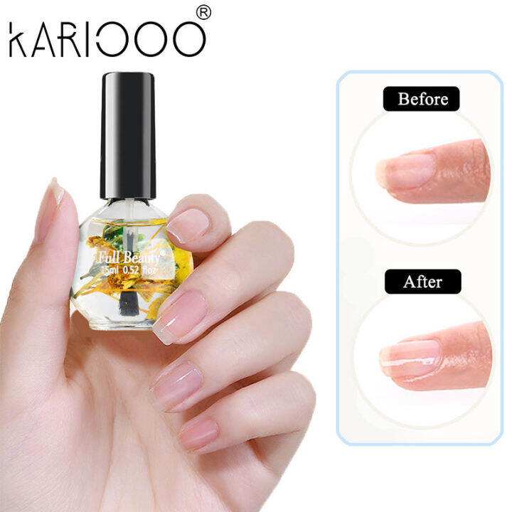 kariooo-15ml-เล็บอาหารน้ำมัน-mild-ระคายเคืองดอกไม้แห้งสารสกัดจากเล็บ-treatment-พยาบาล-liquid-สำหรับ-hand-care-k48