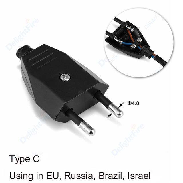 1-100pcs-eu-plug-adapter-16a-male-replacement-outlets-rewireable-schuko-electeic-socket-euro-connector-for-power-extension-cable