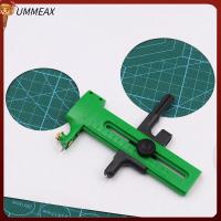 UMMEAX งานฝีมือผ้าสำหรับการ์ดวันเกิดทำ Dia 112Mm วงกลมตัดที่จับที่ตัดวงกลมวงกลมที่ตัดวงกลมเข็มทิศเครื่องมือตัดวงกลมพร้อมวงล้อ